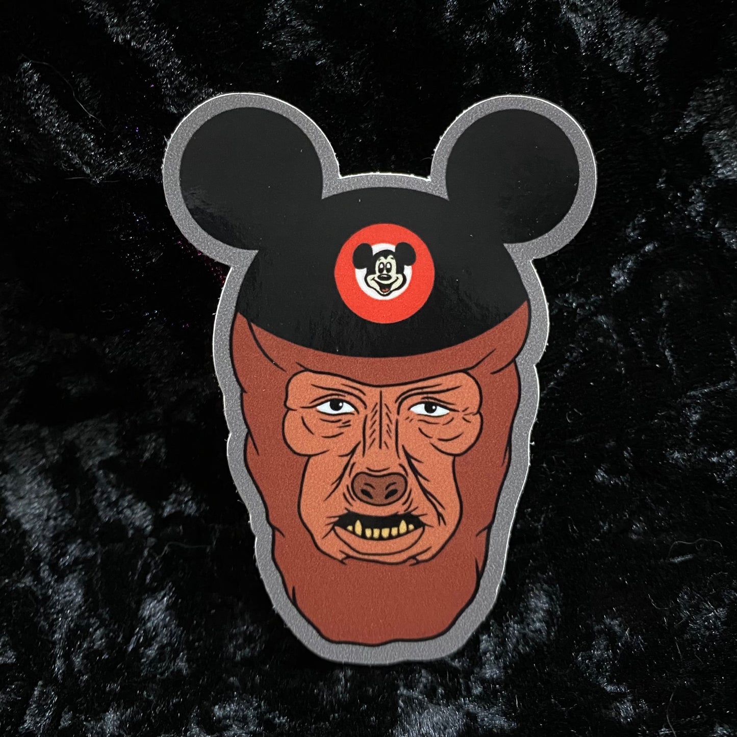 Monsters at a theme park Stickers