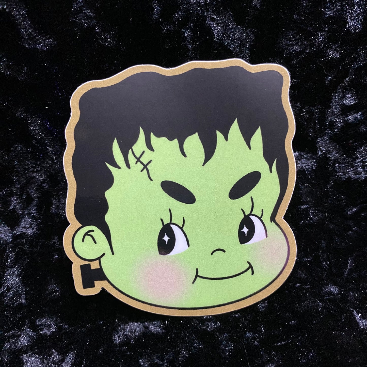 Kewpie Frankenstein's Monster Sticker