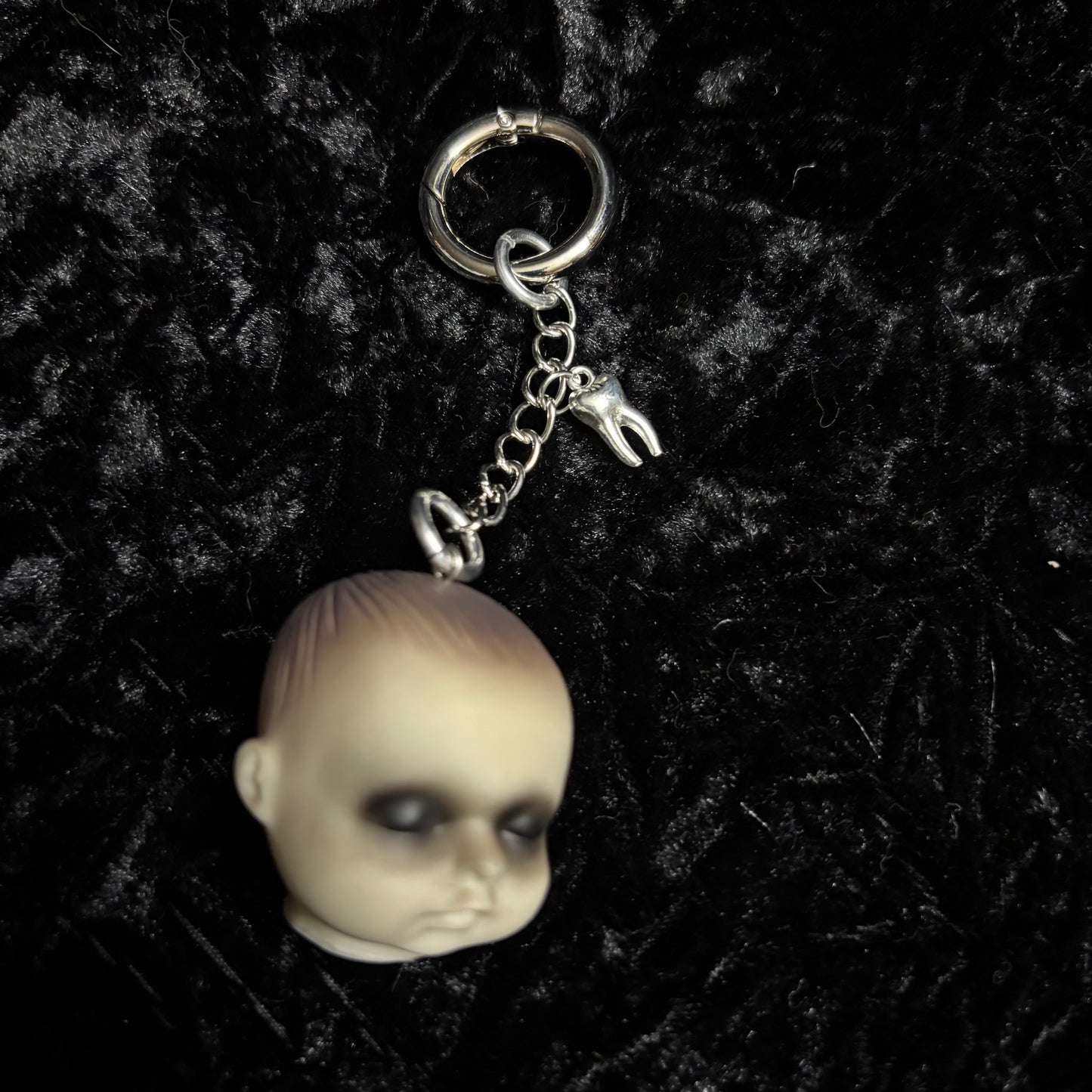 Doll Head Keychain
