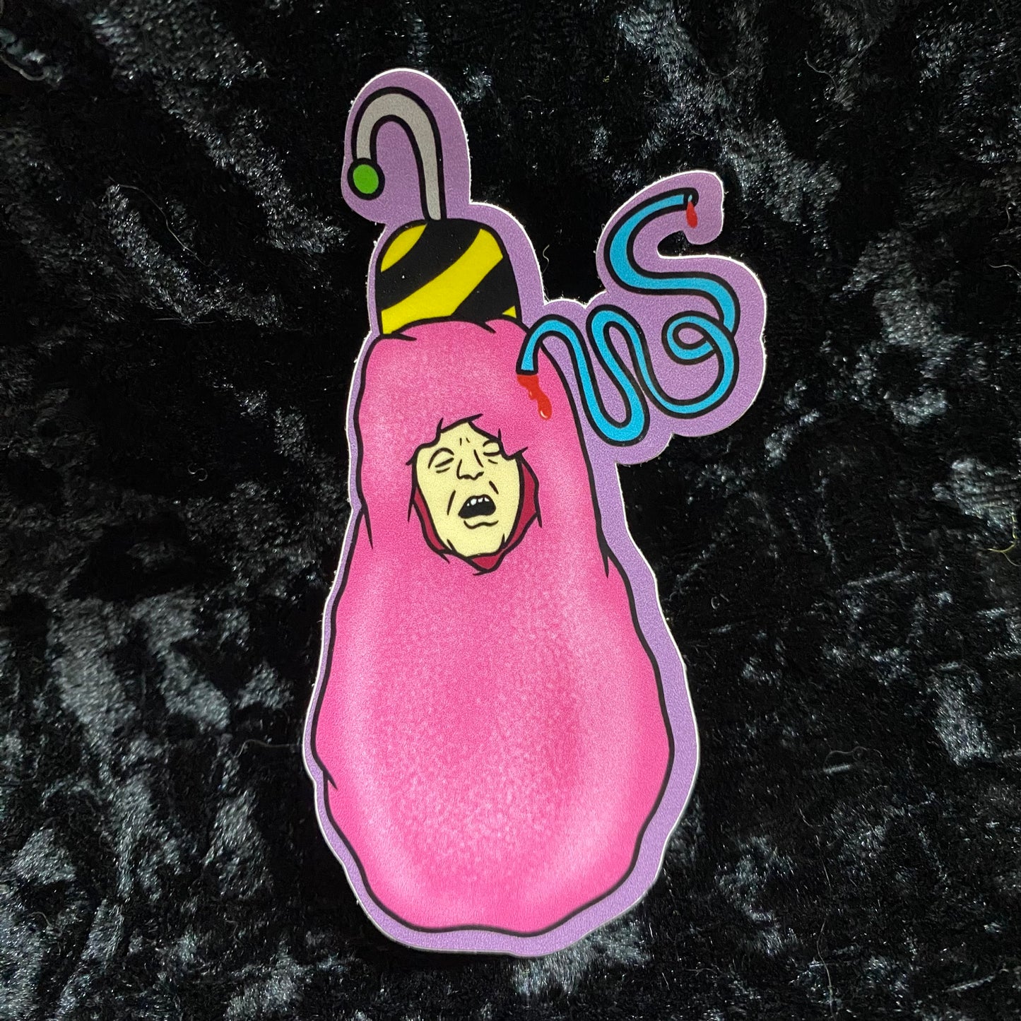 Cotton Candy Victim Sticker