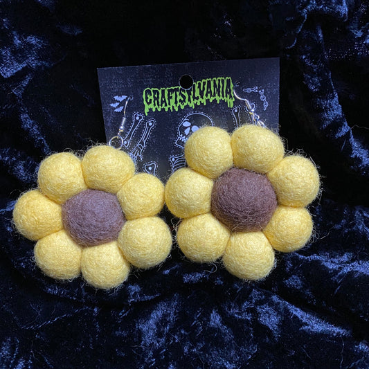 Sunflower Earrings