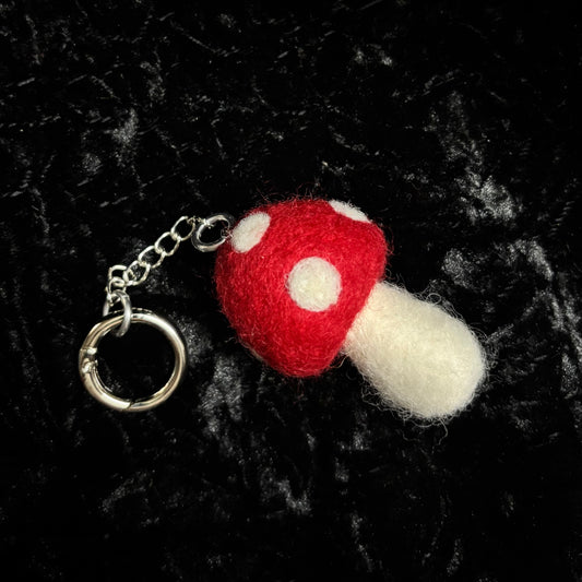 Mushroom Keychain