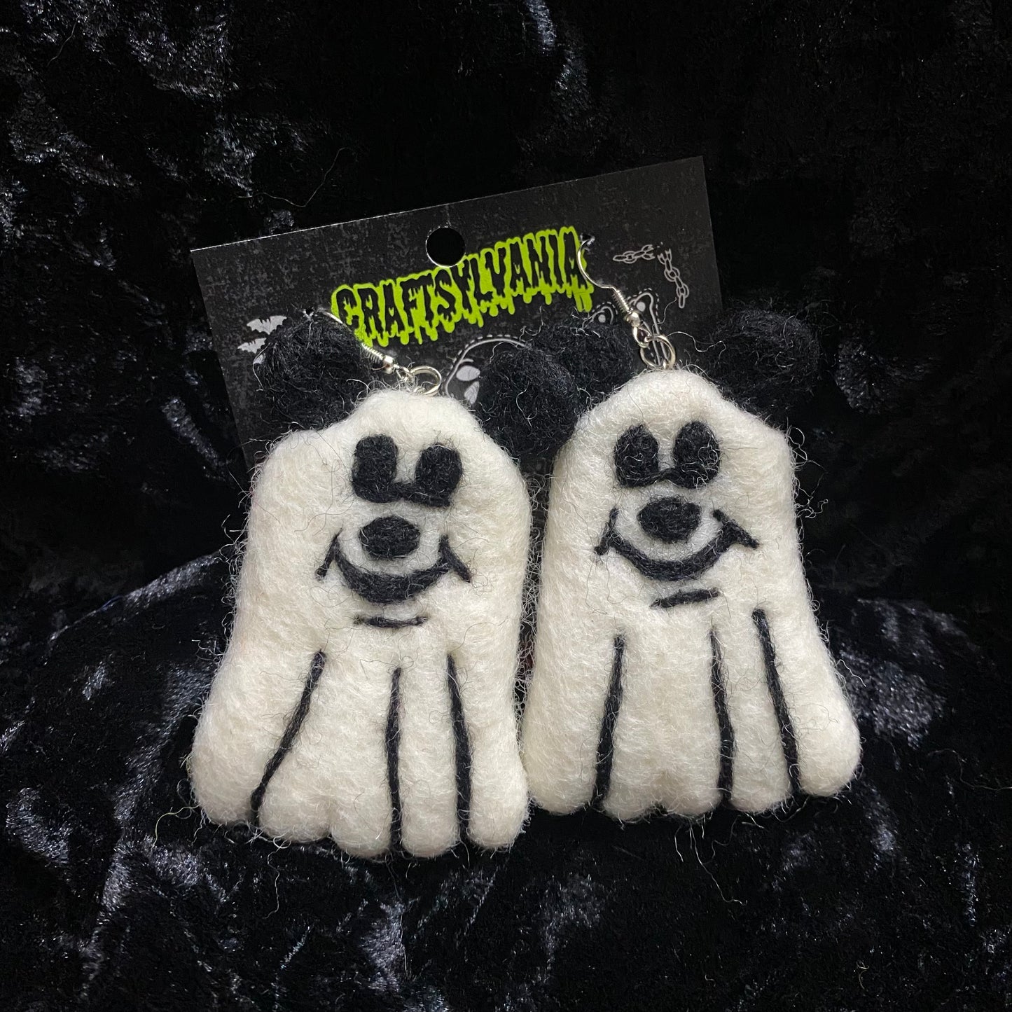 Mouse Ghost Earrings