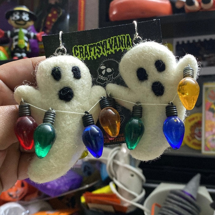 Holiday Ghost Earrings