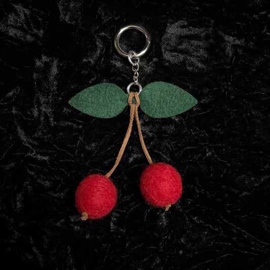 Cherry Keychain
