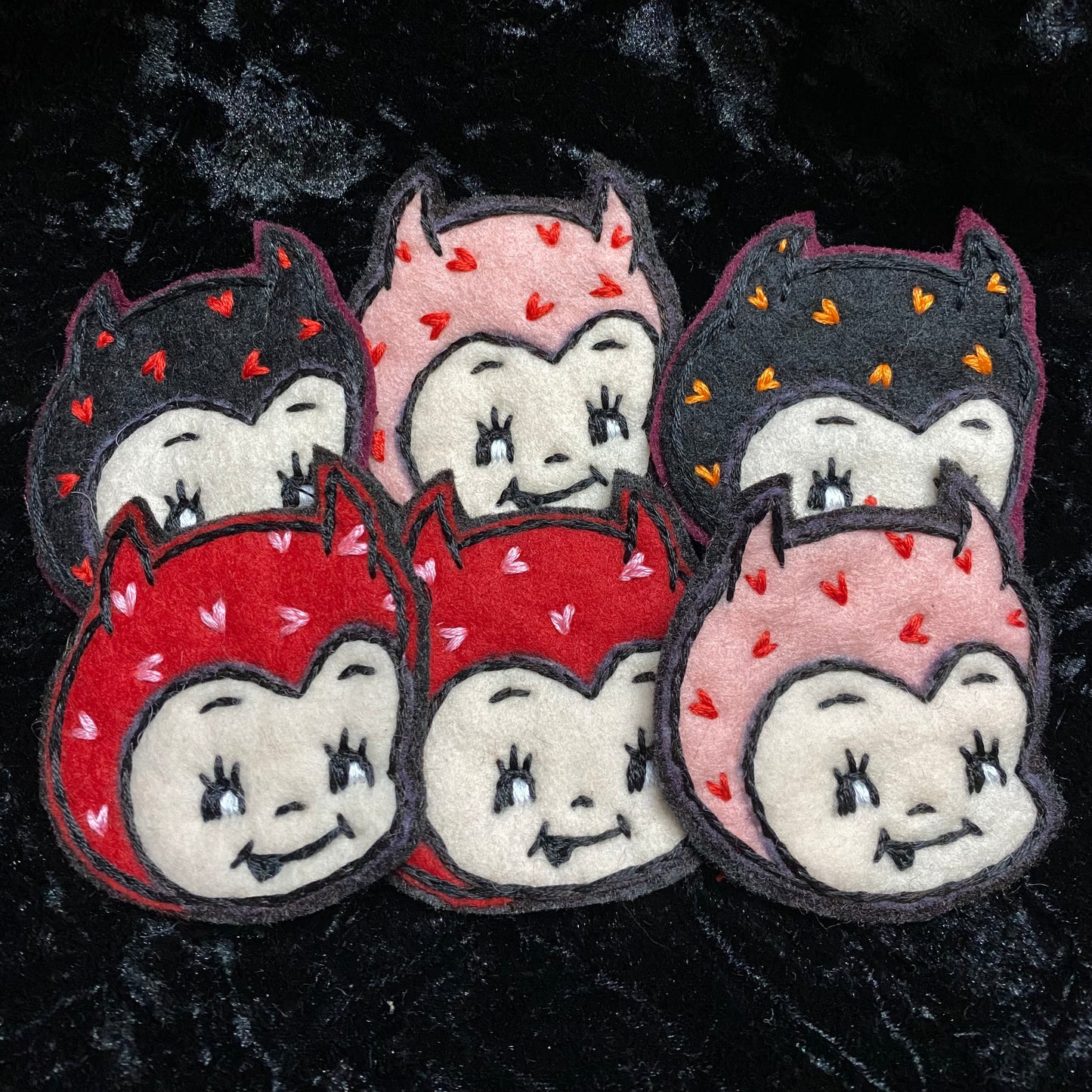 Kewpie Devil Felties