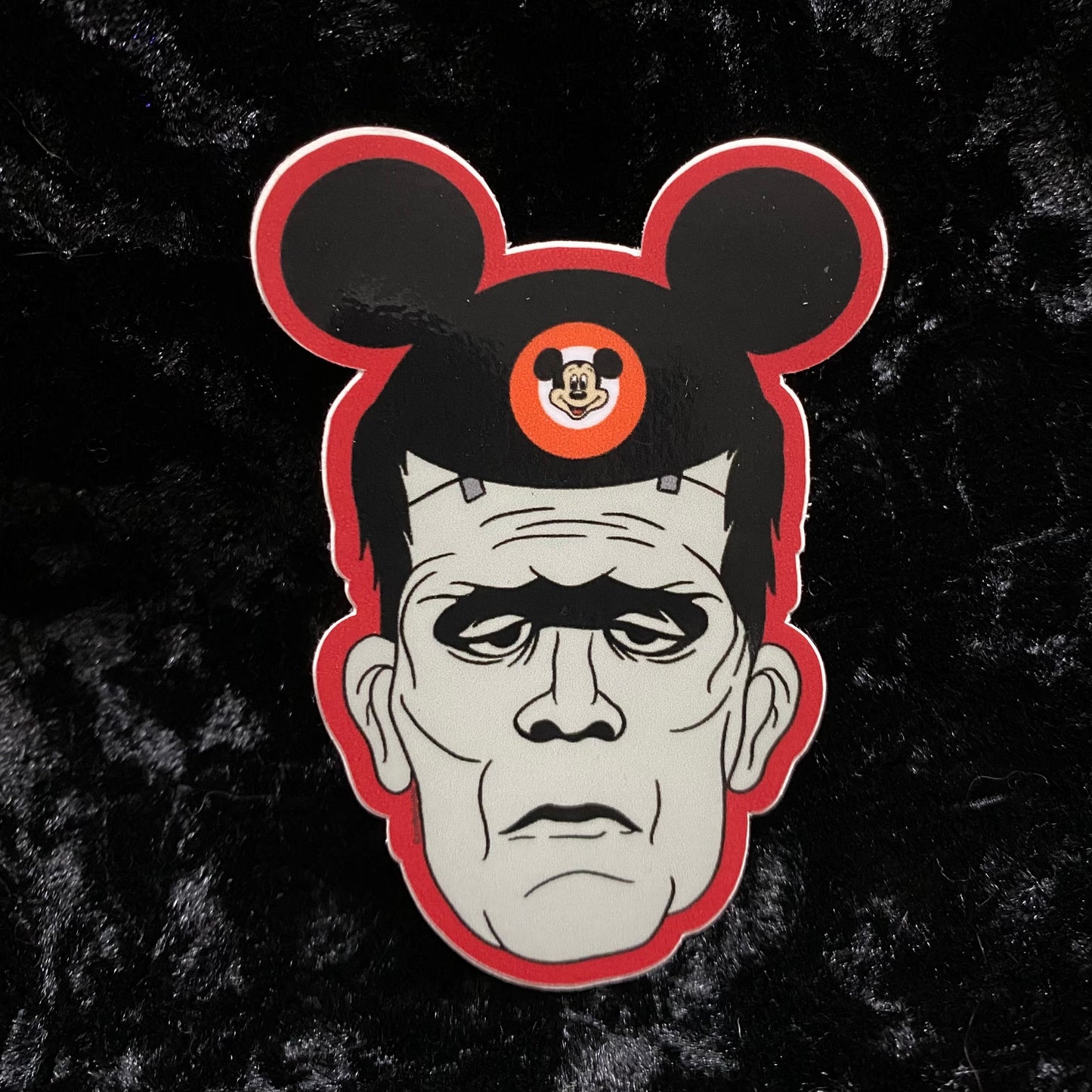 Monsters at a theme park Stickers