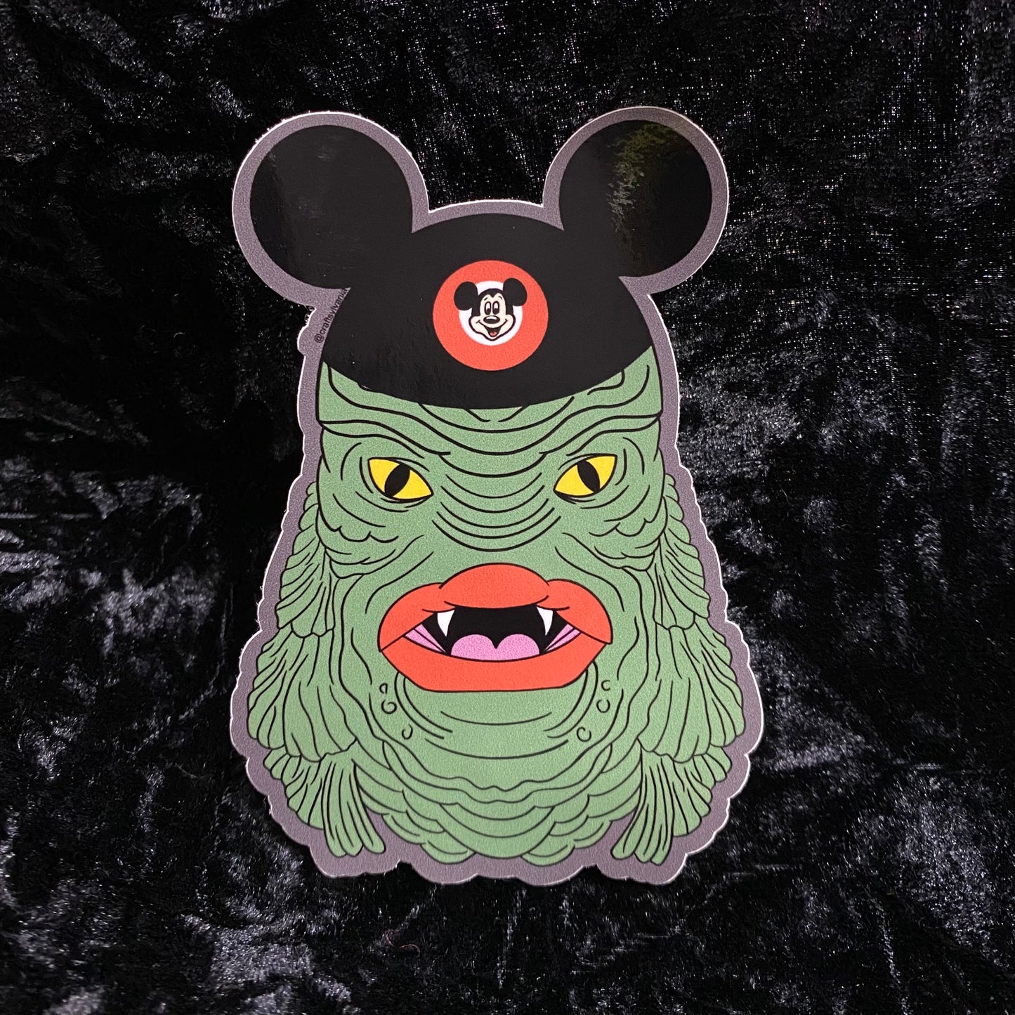 Creature w/ Hat 4" Sticker