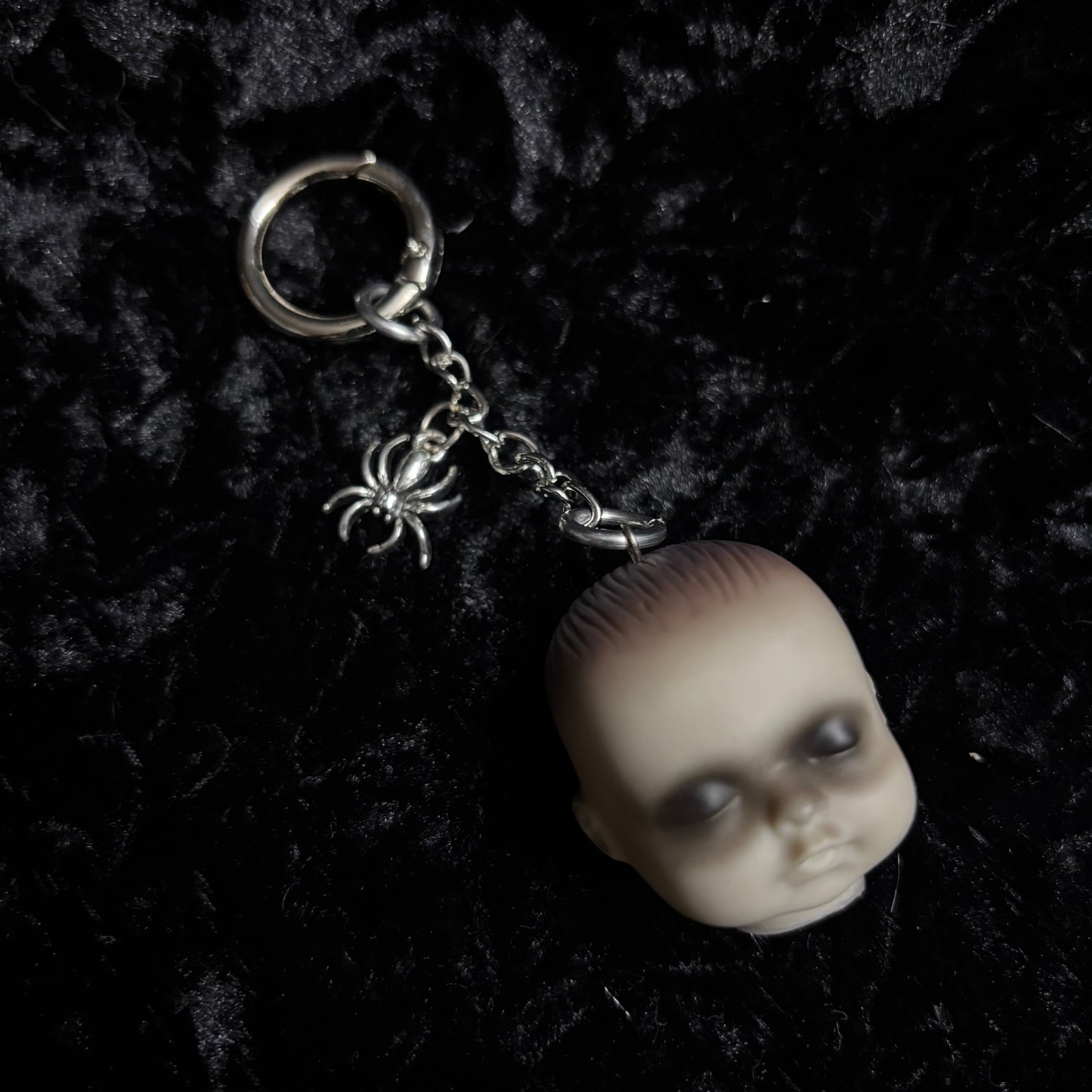 Doll Head Keychain