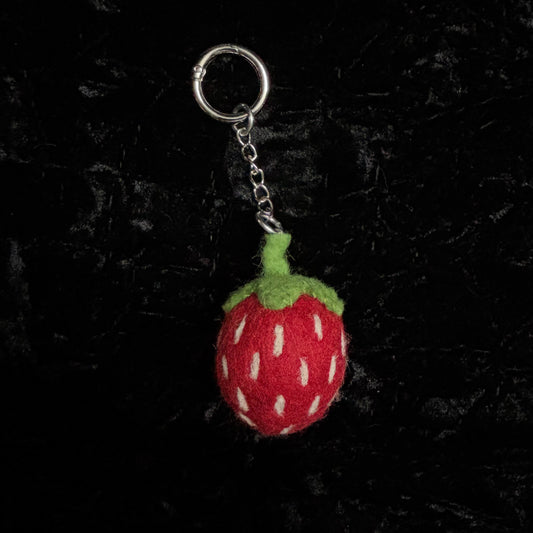 Strawberry Keychain