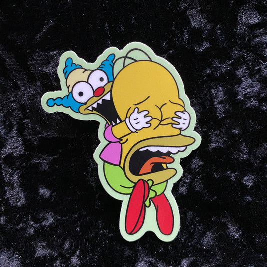 Homer & Krusty Sticker