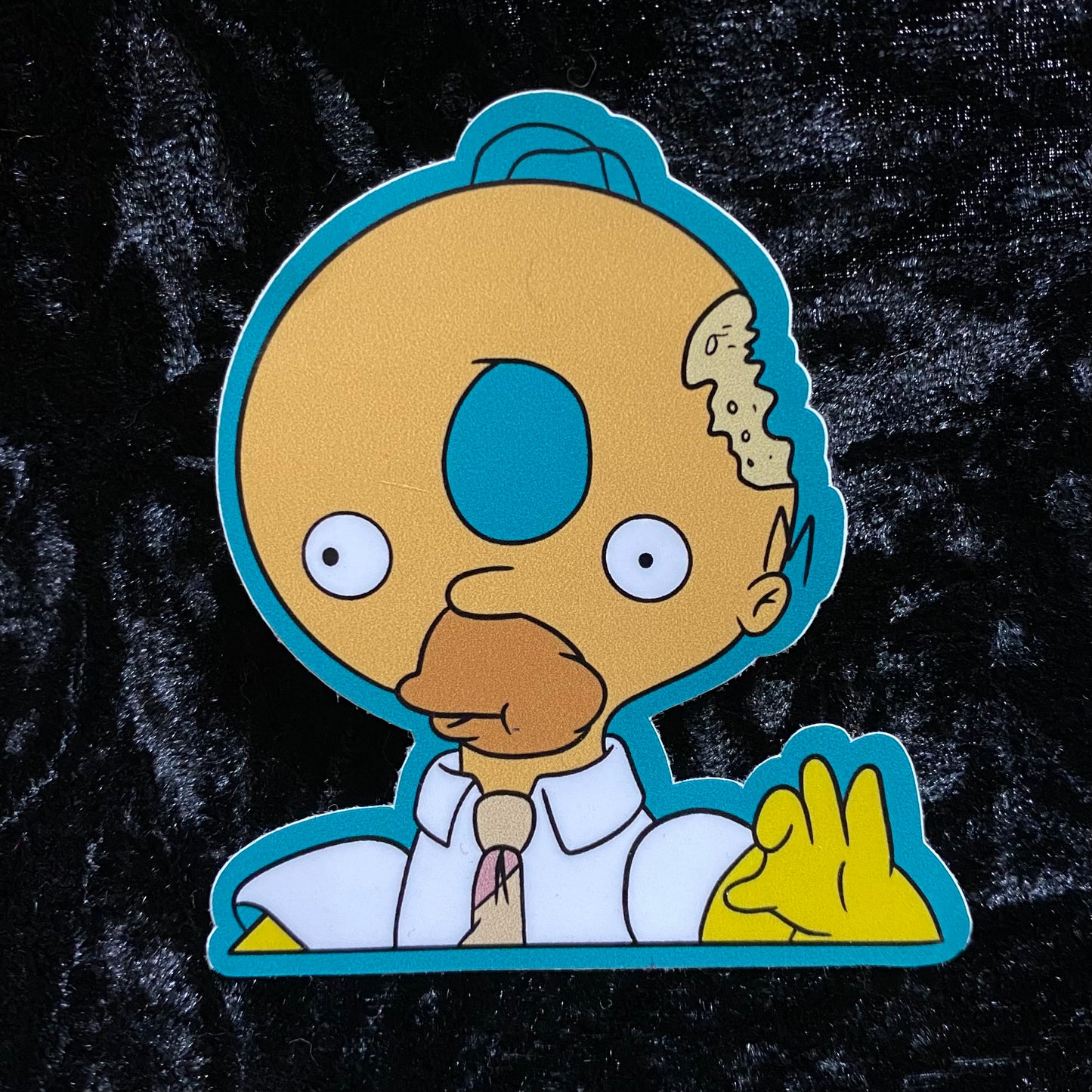 Donut Homer Sticker
