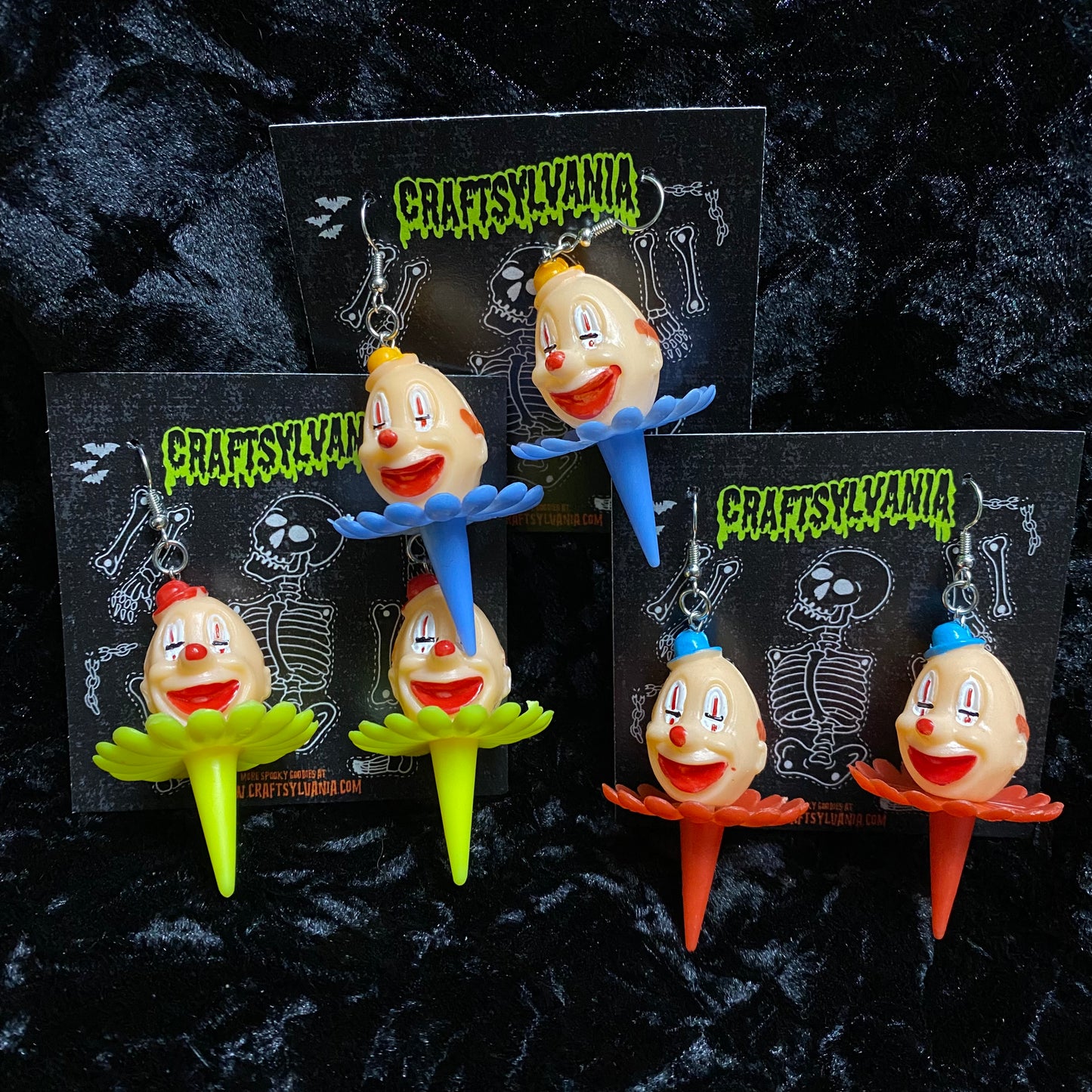 Clown novelty Earrings