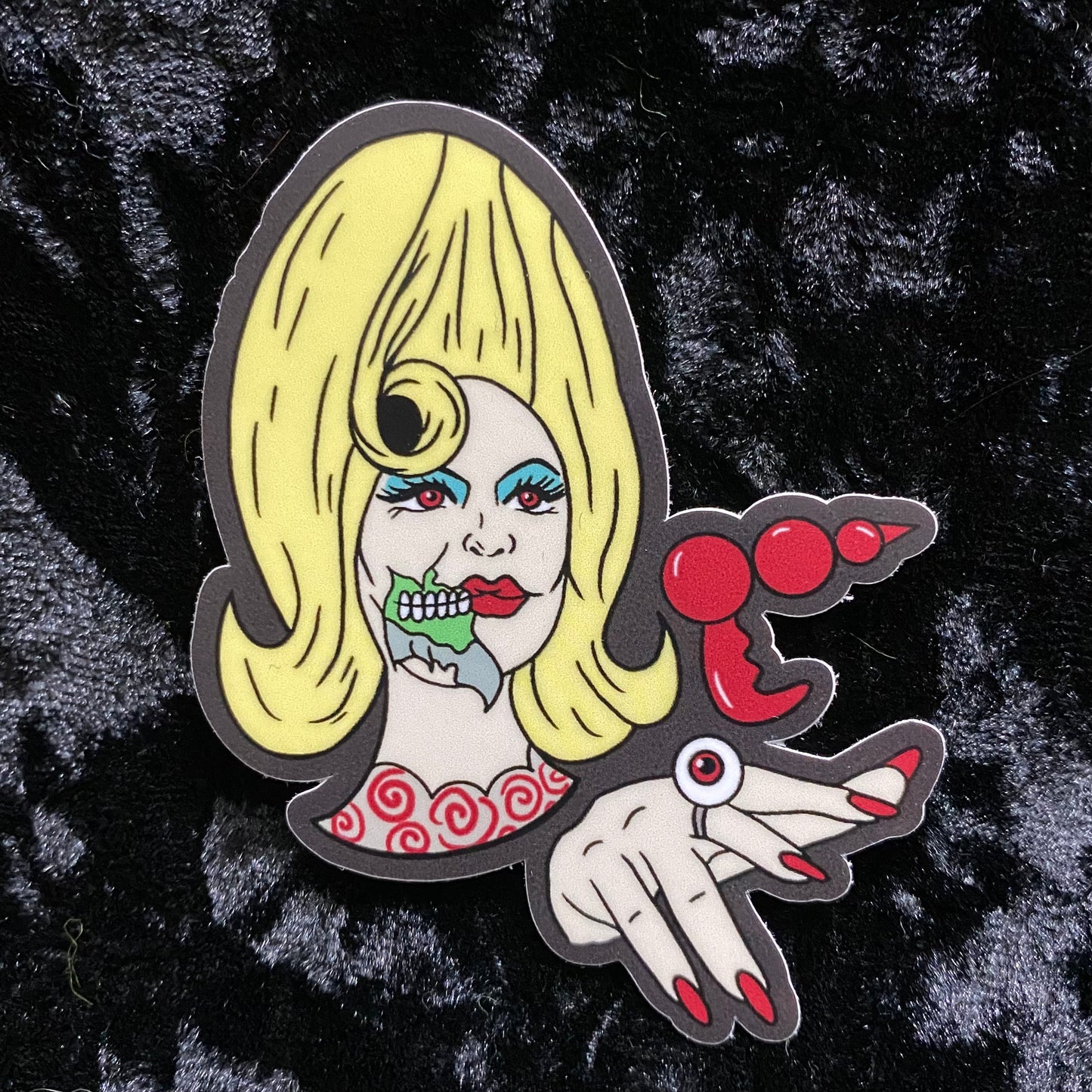 Alien Spy Sticker
