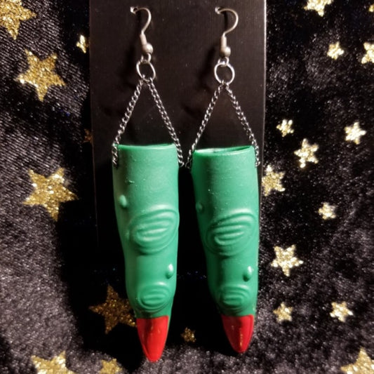 Witch Finger Earrings