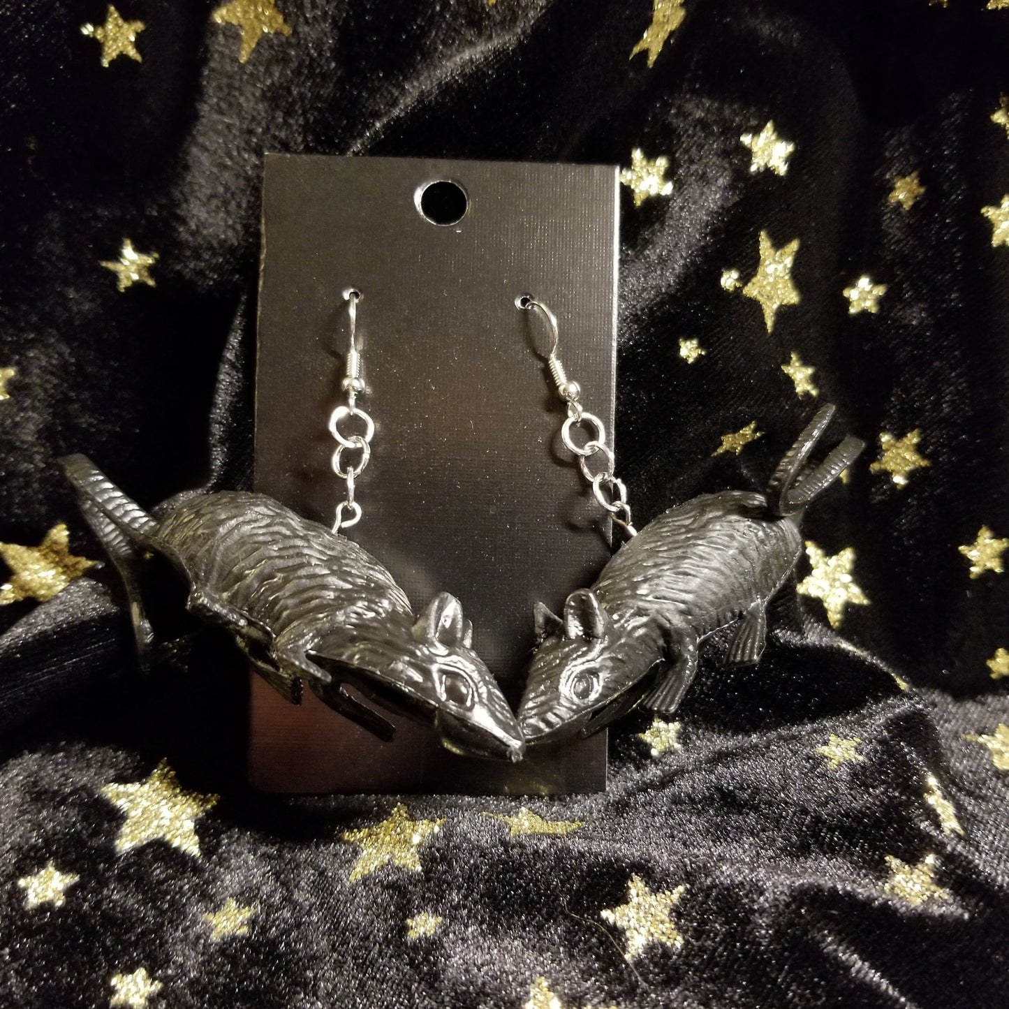Rat Earrings
