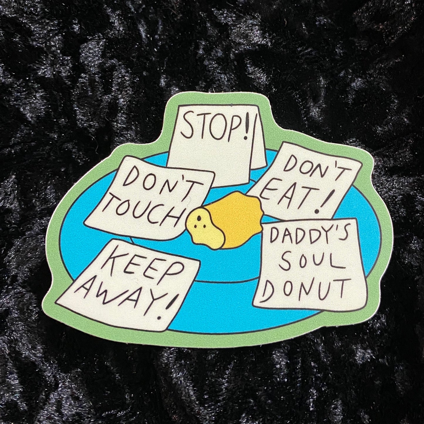 Forbidden Donut Sticker