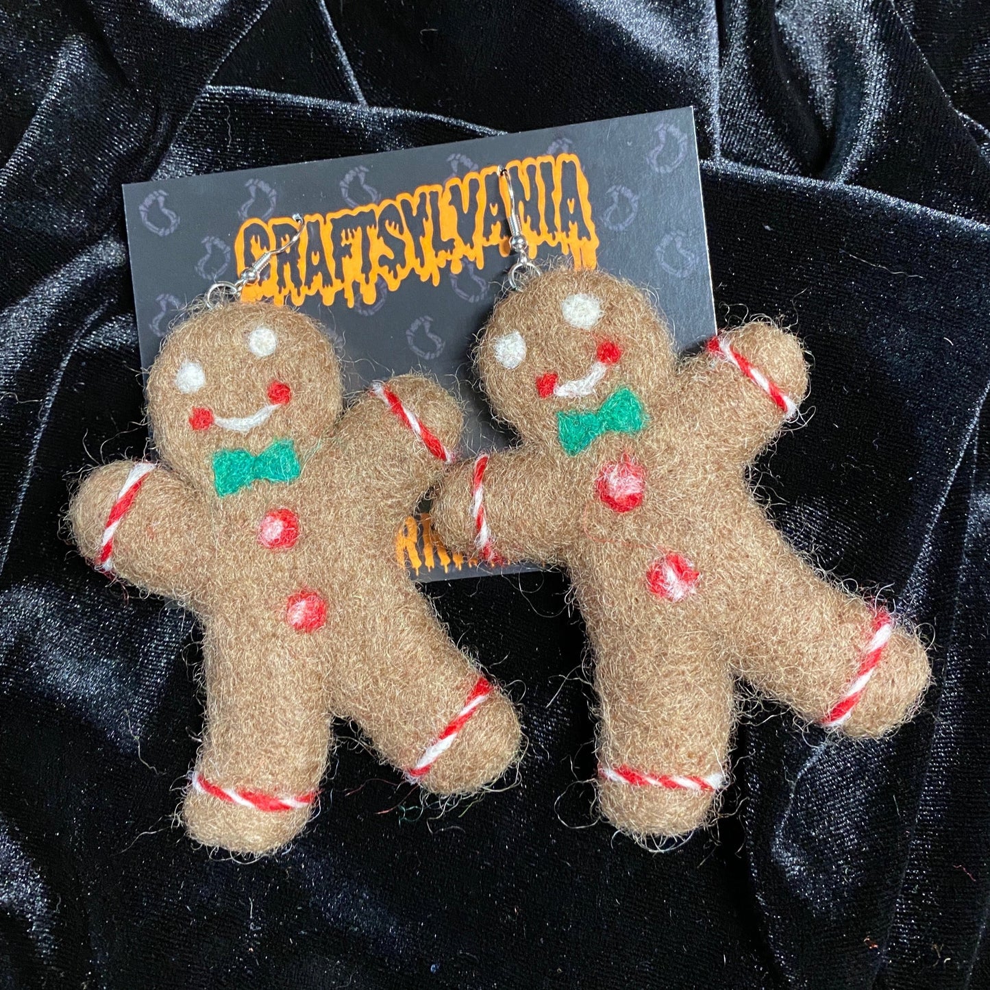Gingerbread Earrings