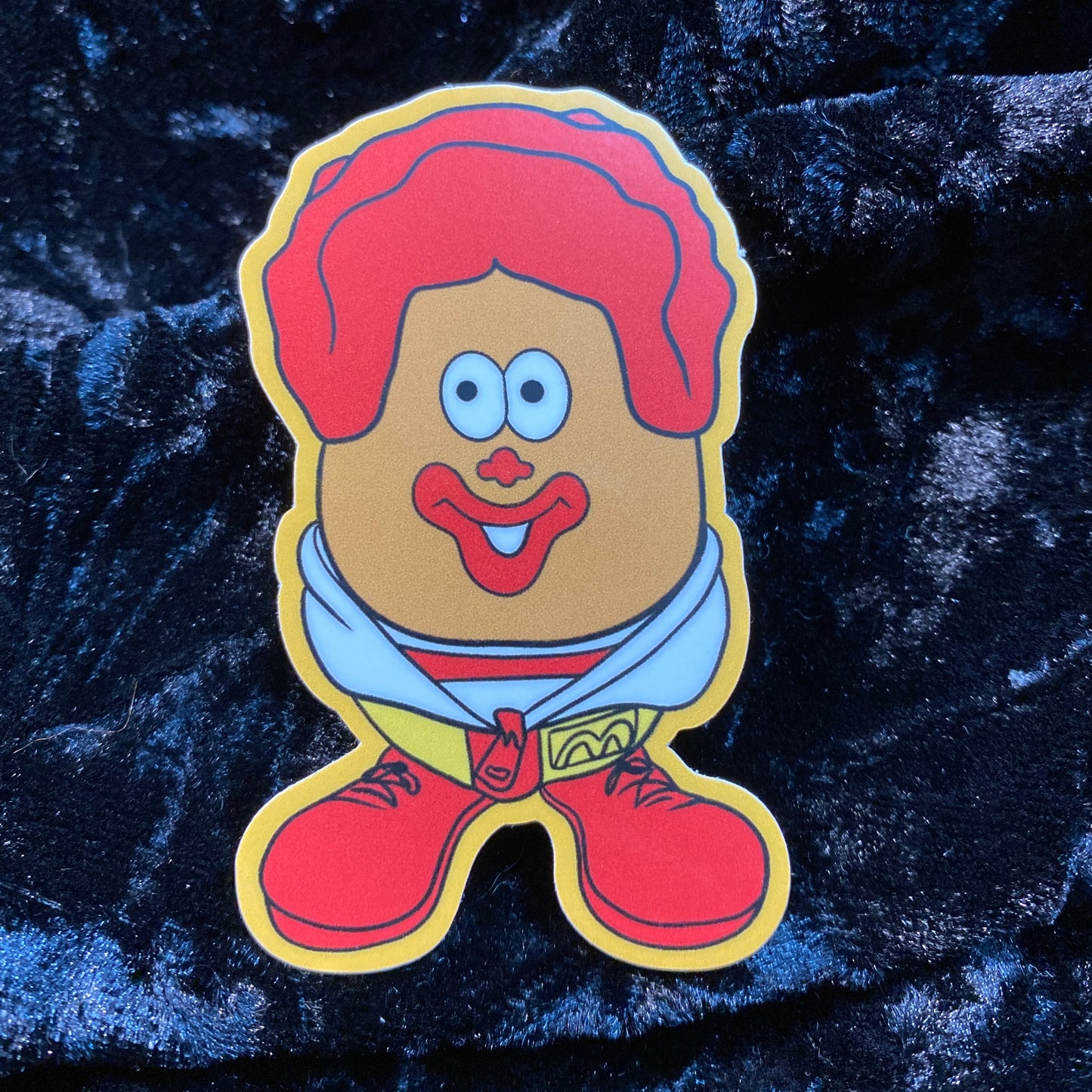 Ronald Nugget Sticker