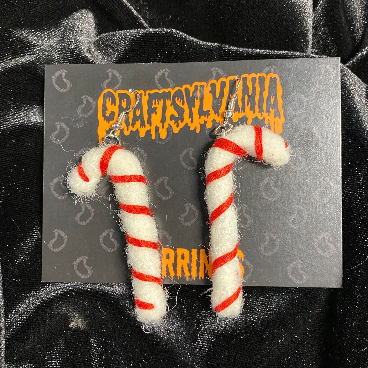 Candy Cane Earrings