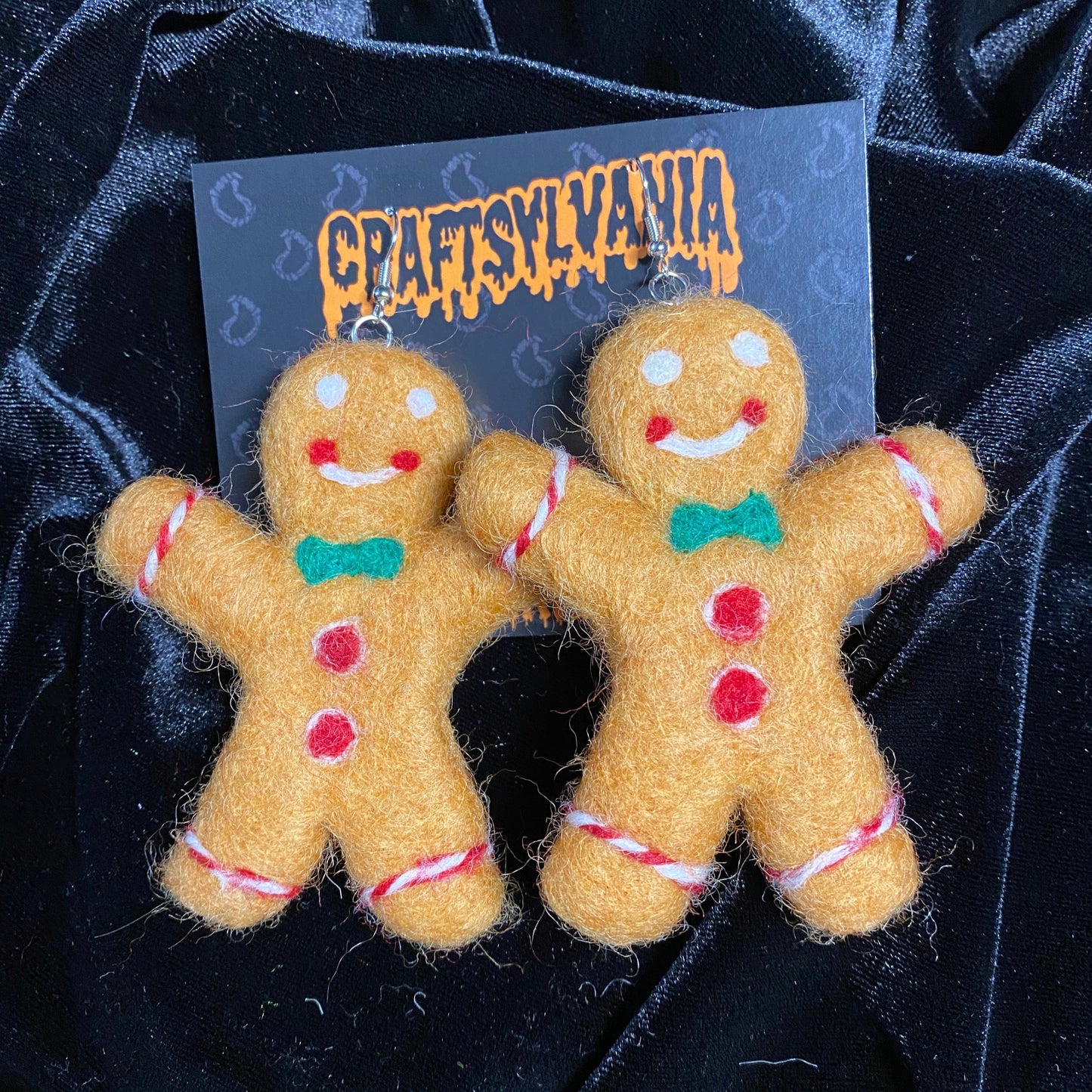 Gingerbread Earrings