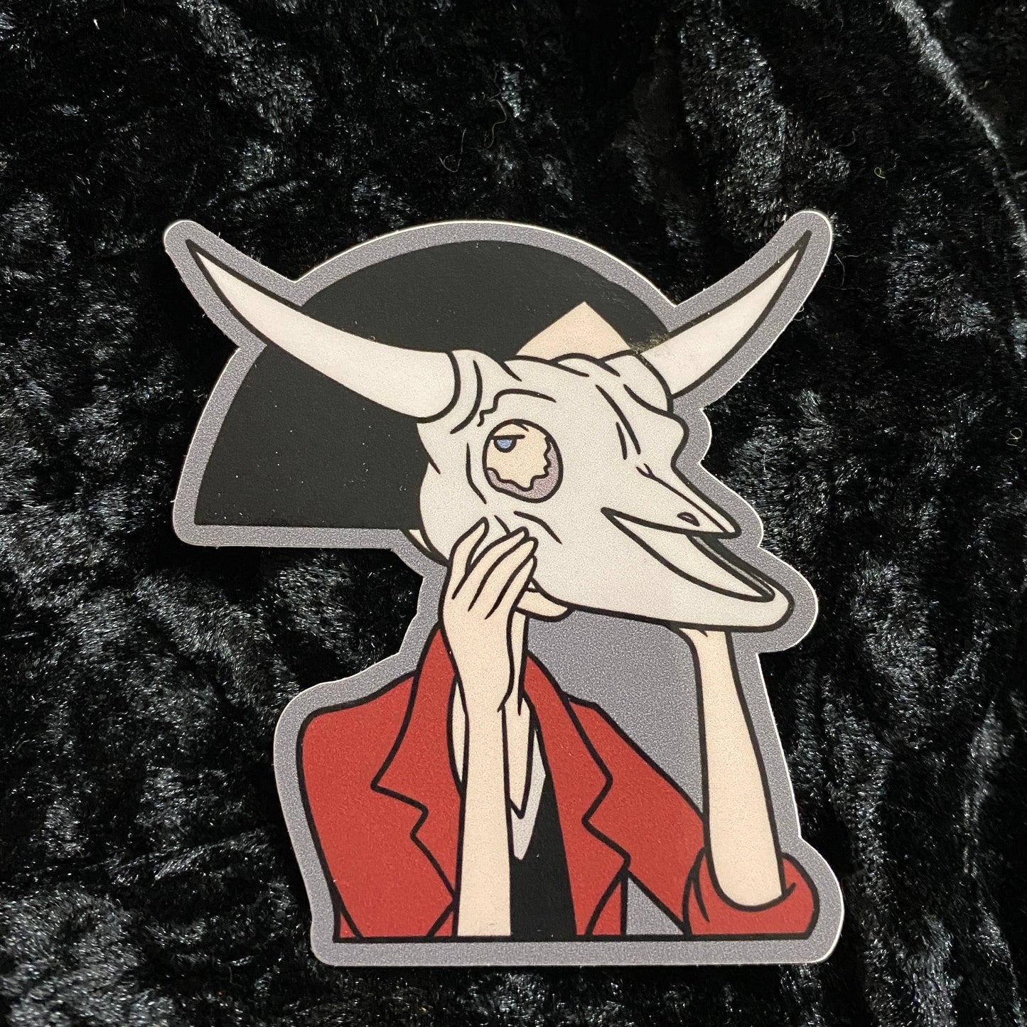 Jane Skull Sticker