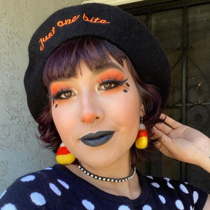 Candy Corn Earrings
