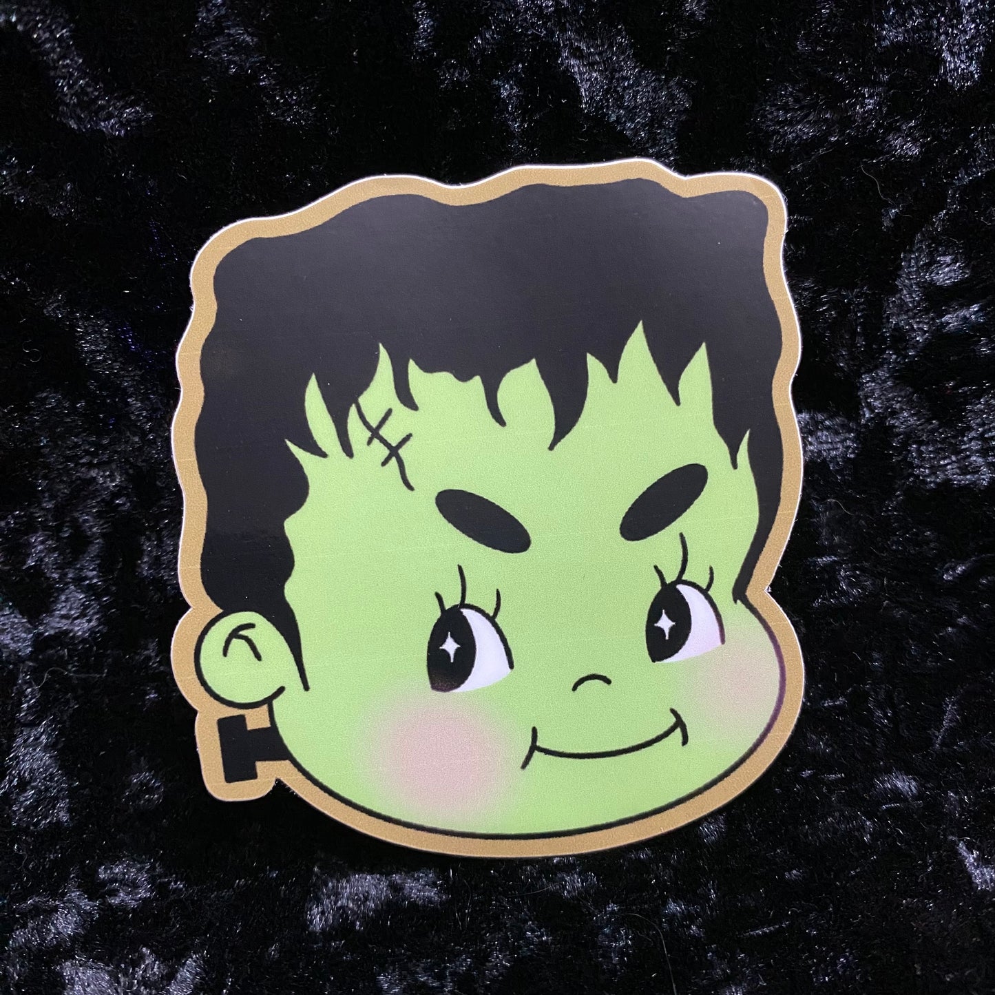 Kewpie Frankenstein's Monster Sticker