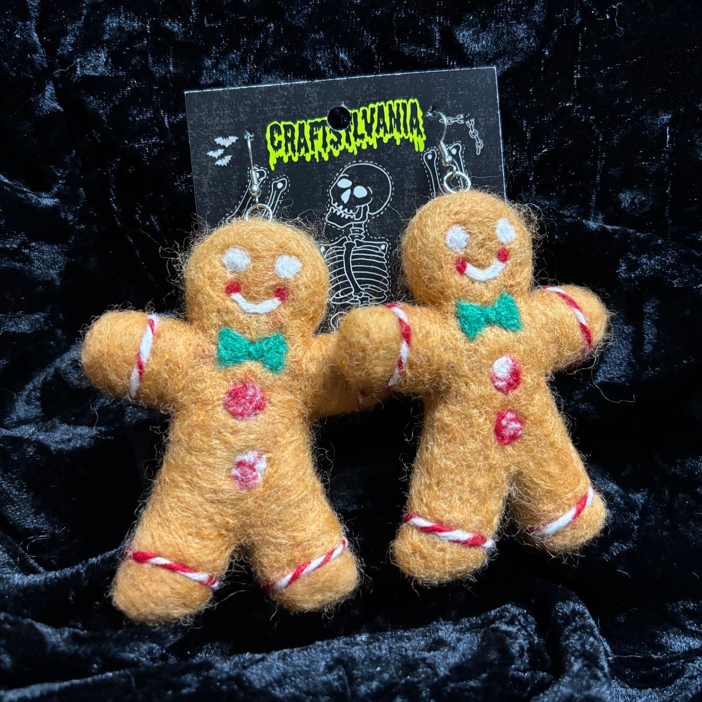 Gingerbread Earrings