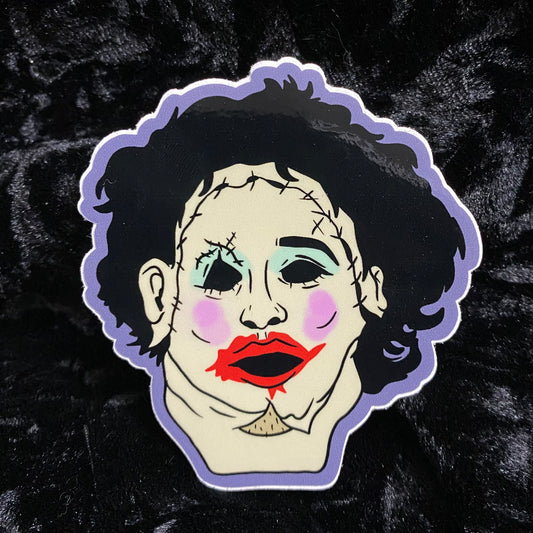 Pretty Woman Leatherface Sticker