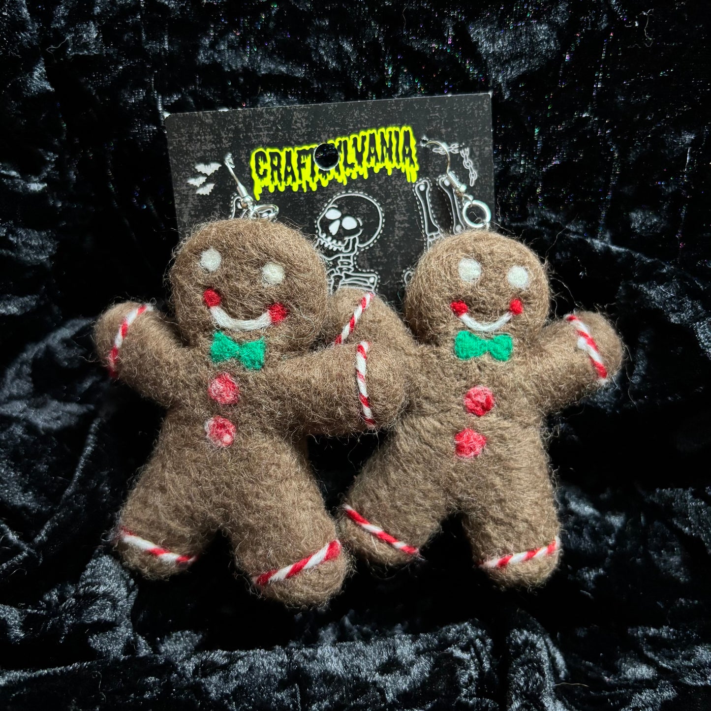Gingerbread Earrings