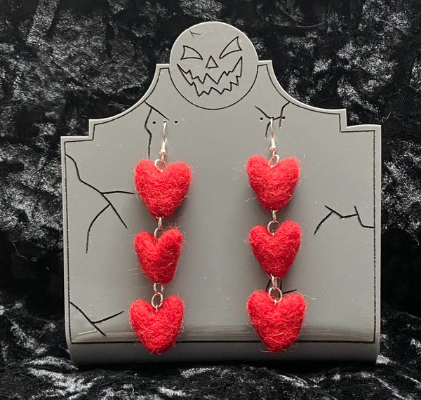 MINI HEARTS EARRINGS – vanina