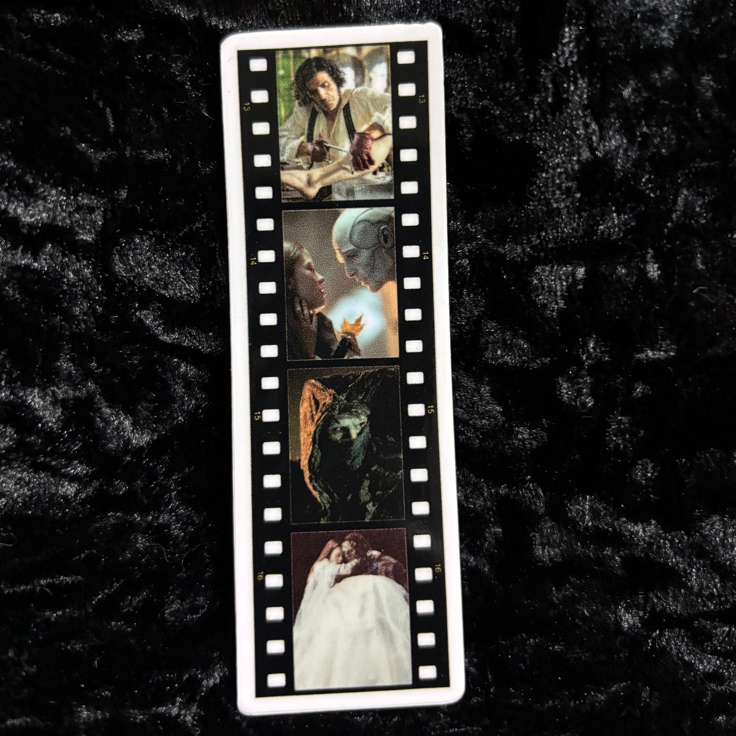 Frankenstein Film Strip Sticker