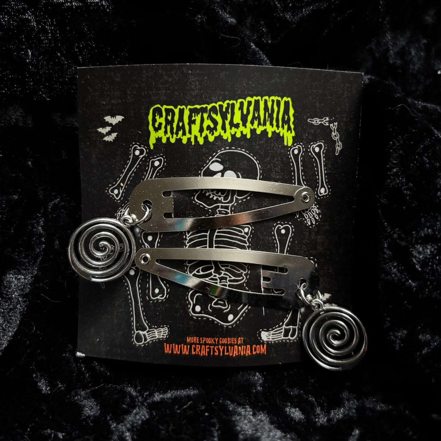 Spooky Hairclips