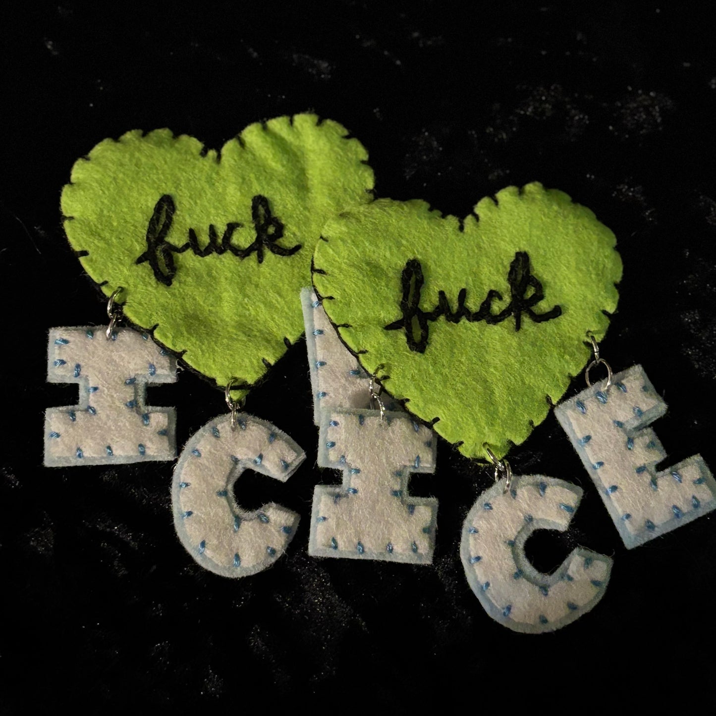 FUCK ICE Feltie