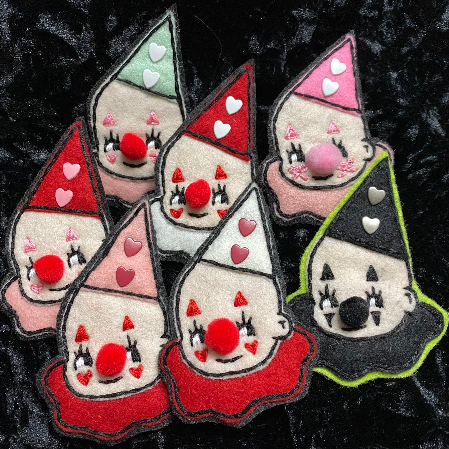 Clown Kewpie Felties