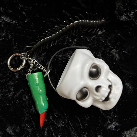 Skull Pail Keychain