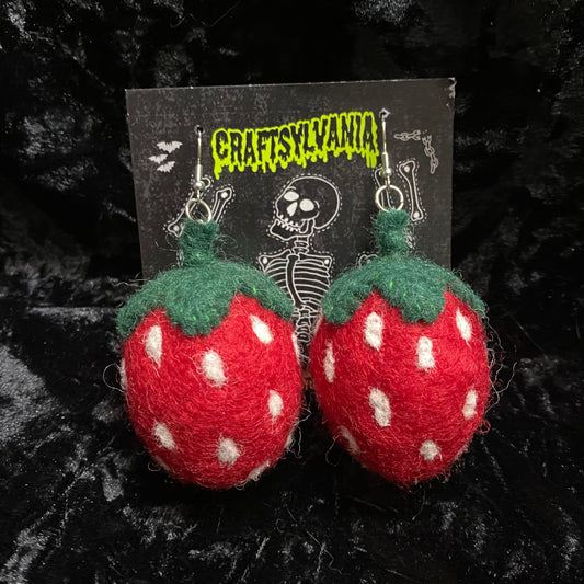 Strawberry Earrings