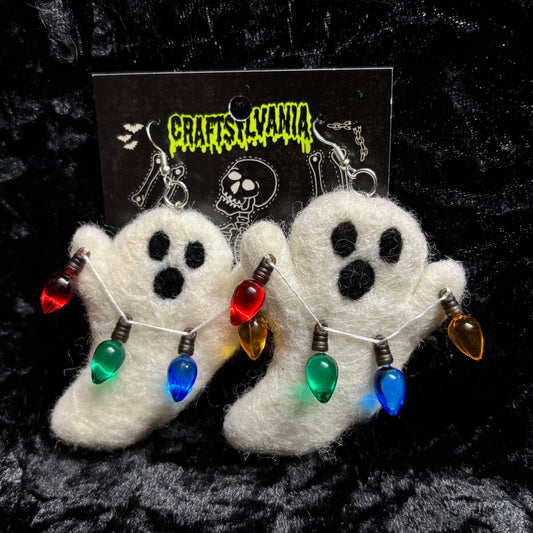 Holiday Ghost Earrings