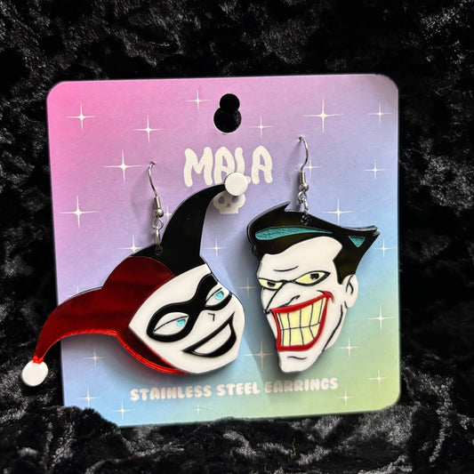 Batman Animated Series Earrings - Villains