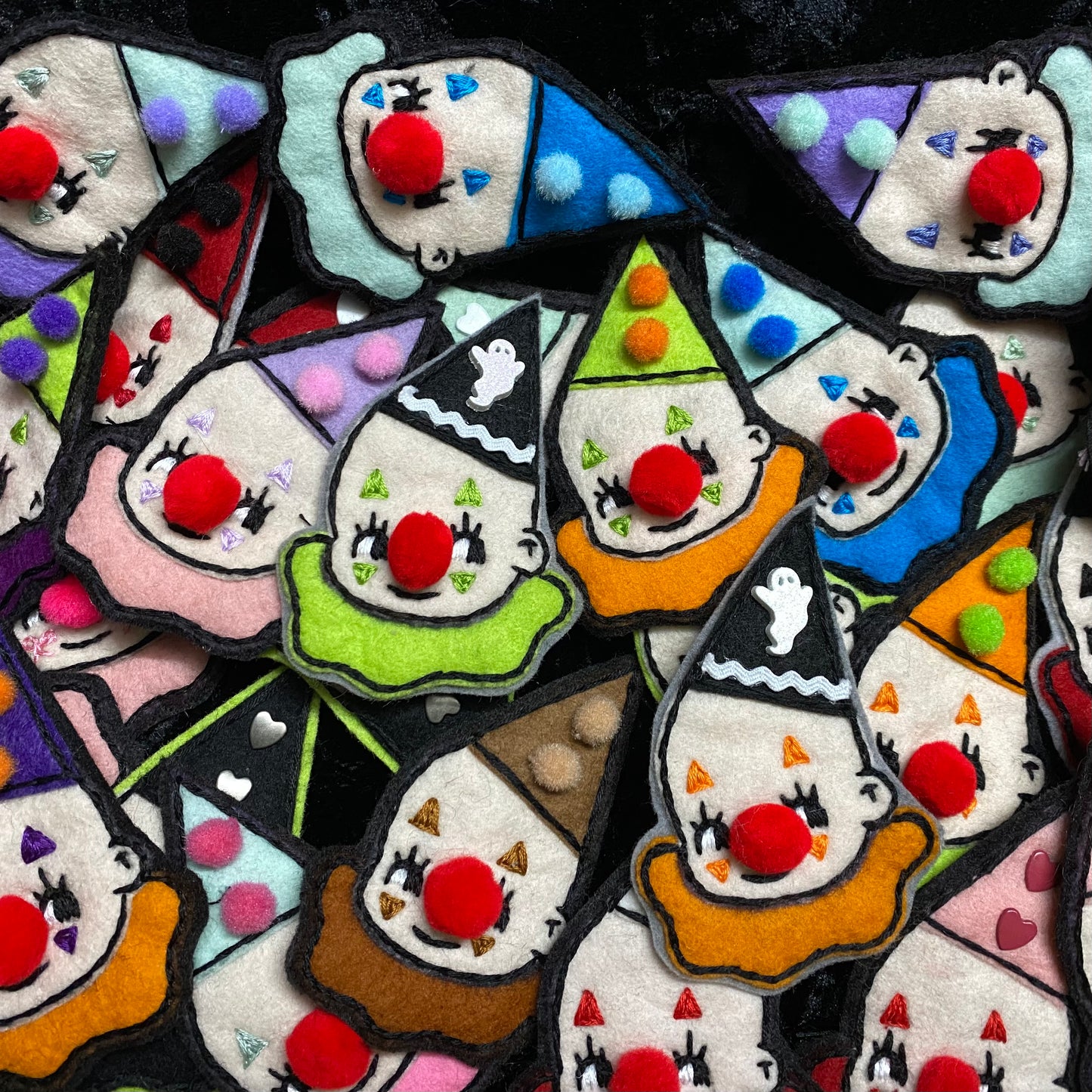 Clown Kewpie Felties