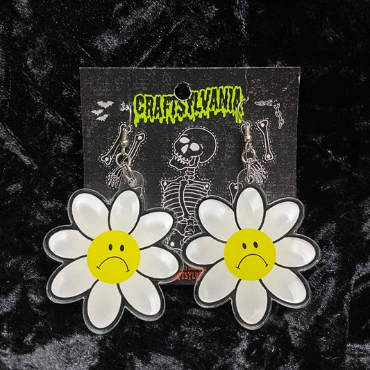 Sad Daisy Earrings