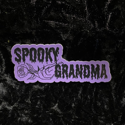 Spooky Grandma Sticker