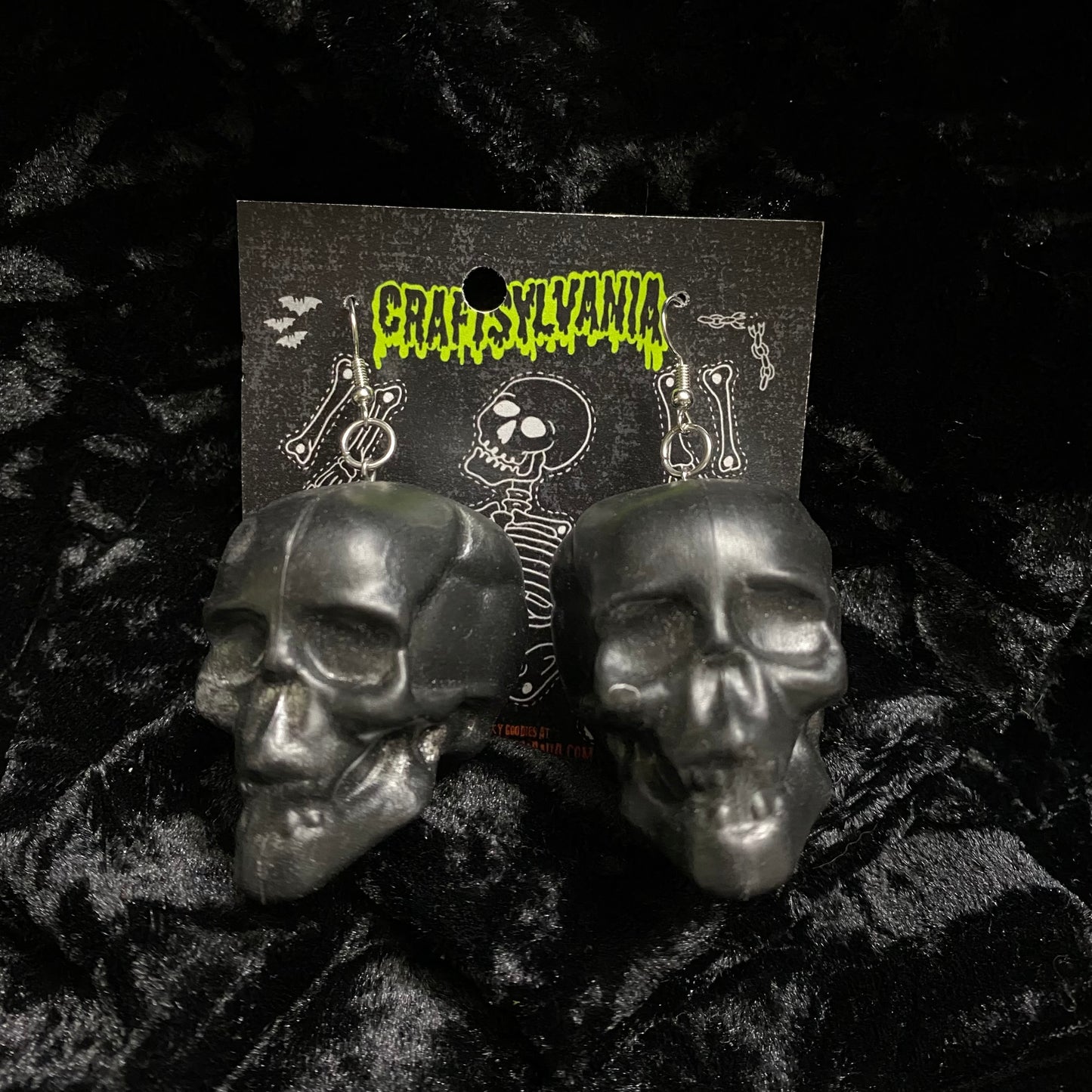 Skull Head Earrings