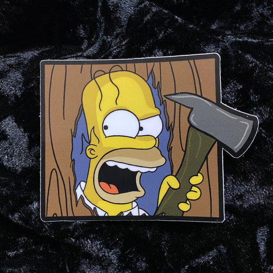 Shinning Homer Sticker