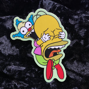 Homer & Krusty Sticker