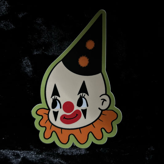 Kewpie Happy Clown Sticker