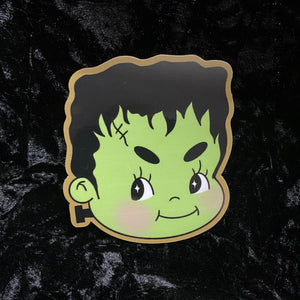 Kewpie Frankenstein's Monster Sticker