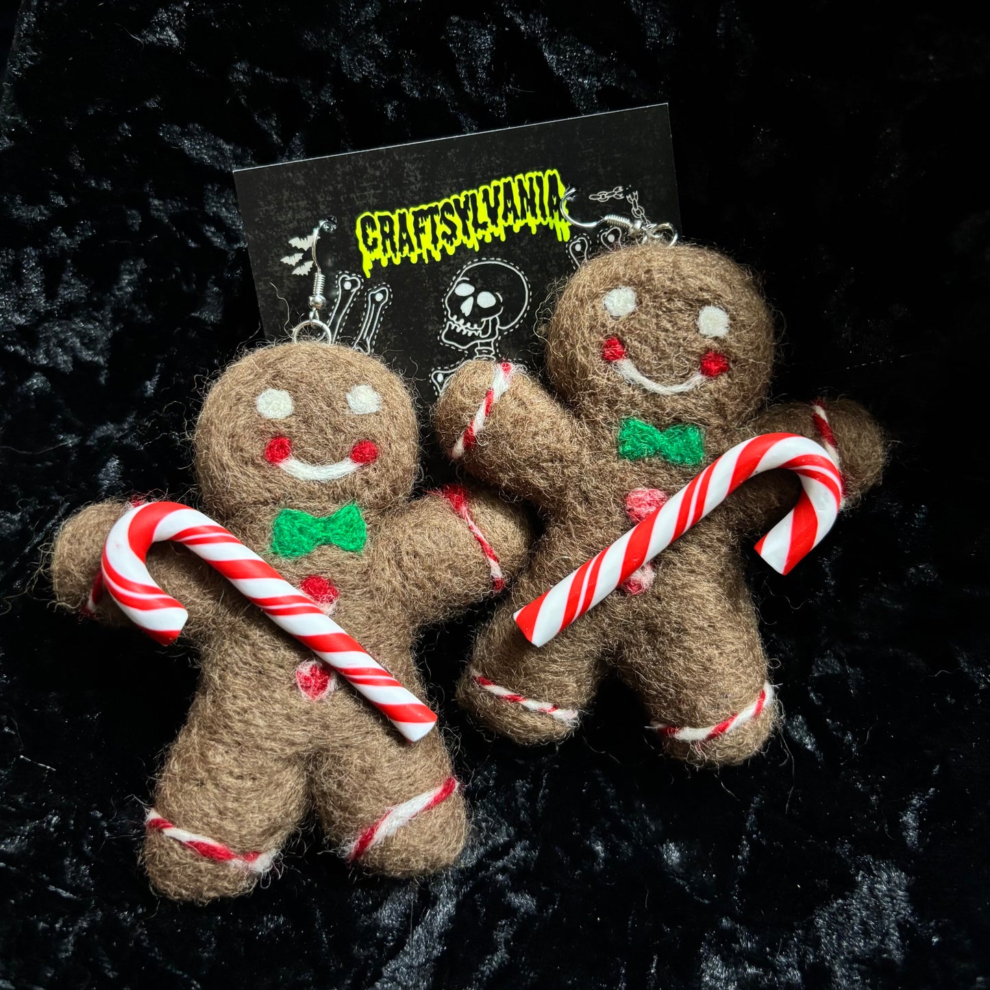 Gingerbread Earrings