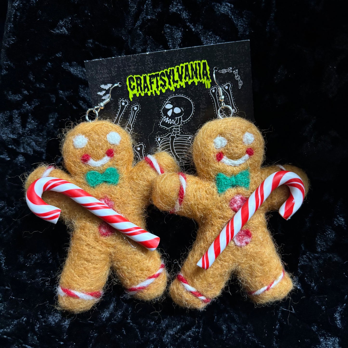 Gingerbread Earrings